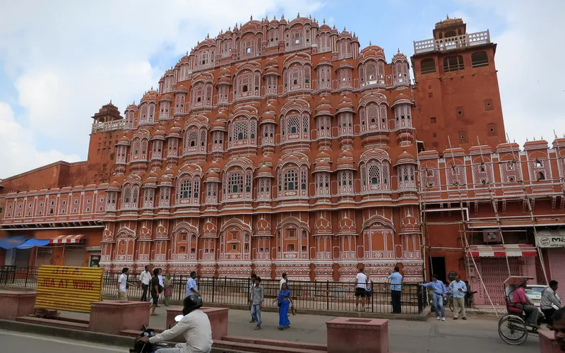 Facade of the Pink City