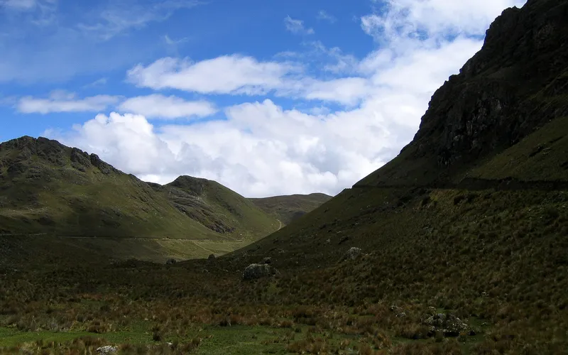 High mountain scenery out of Sihuas