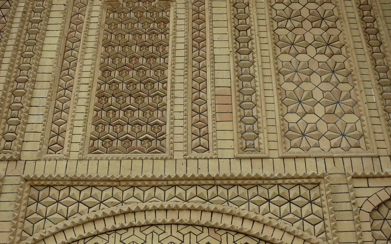 Decorative building facade