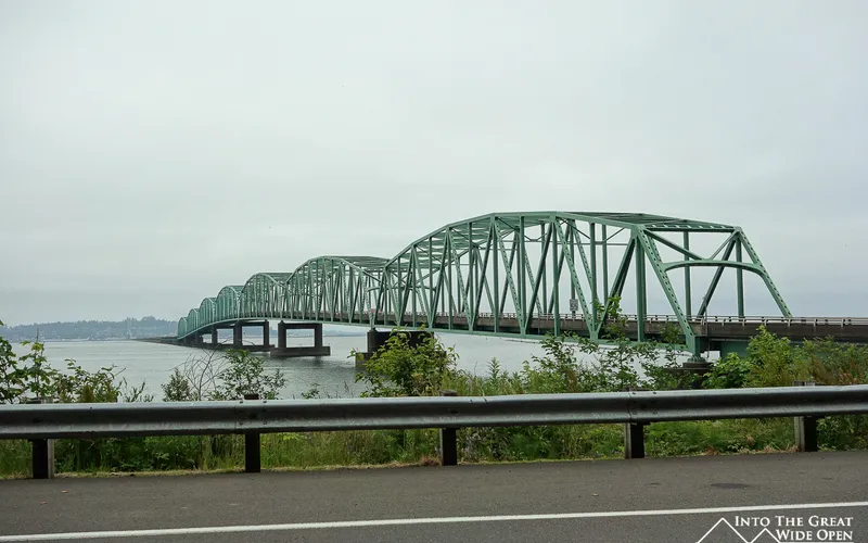 Bridge across the Columbia River to Astoria