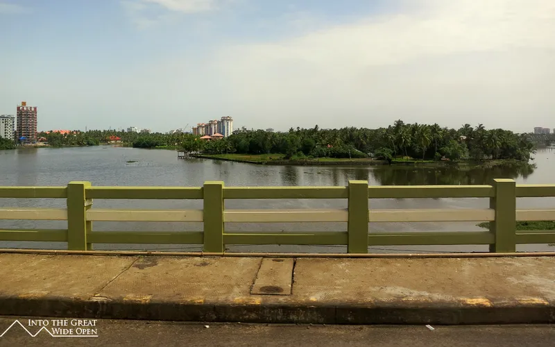 Bridge to Fort Cochi