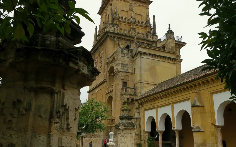 The courtyard of the Mezquita