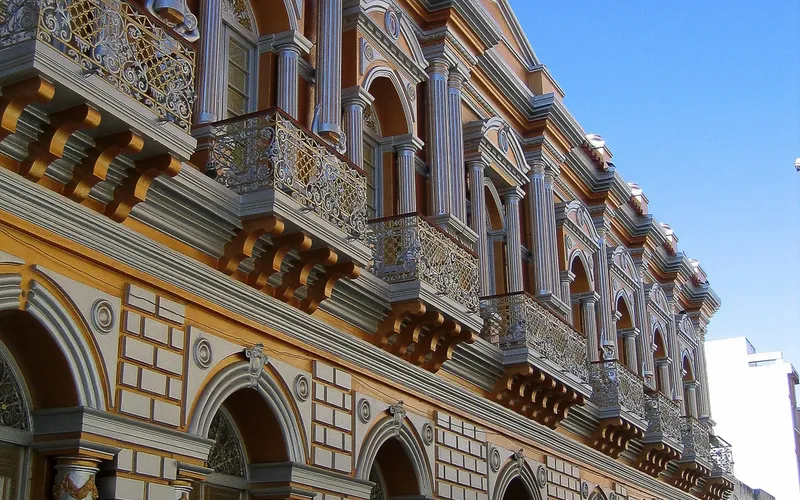 A colonial building in Villamontes