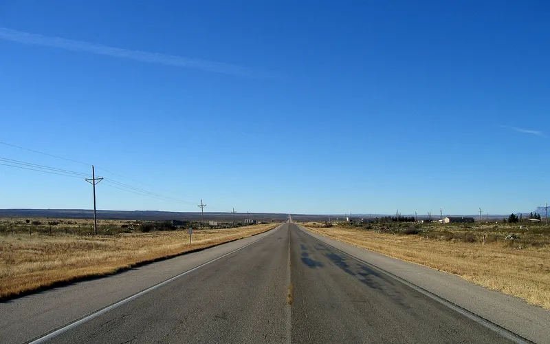 On the way to the Guadalupe Mountains National Park