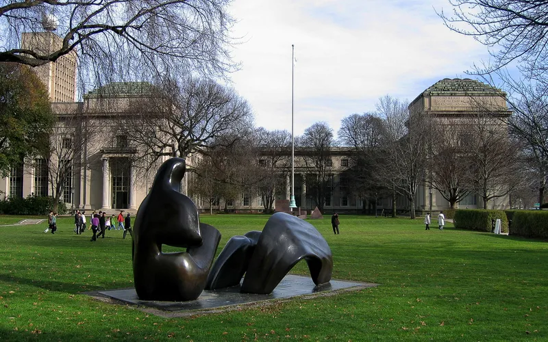 On the MIT campus
