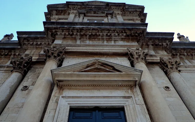 Cathedral front in the old city