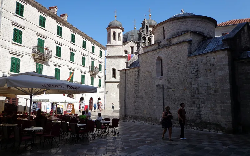Square inside the old city