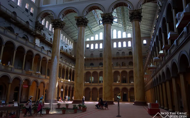 Inside the National Building Museum