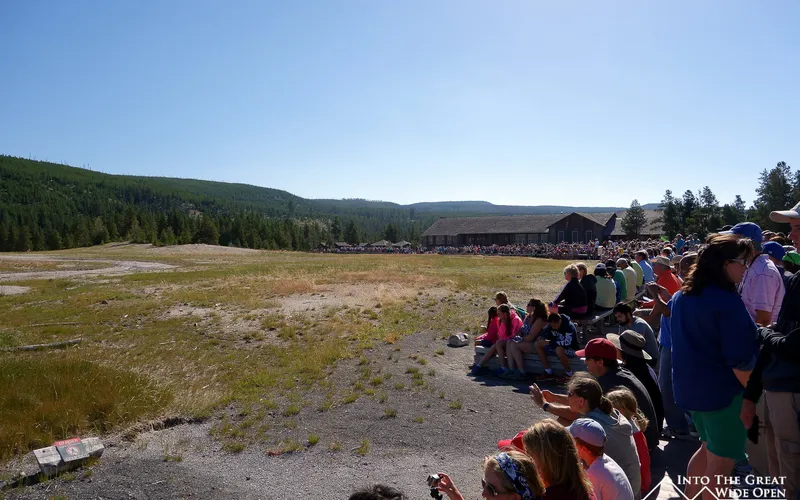 Waiting for Old Faithful