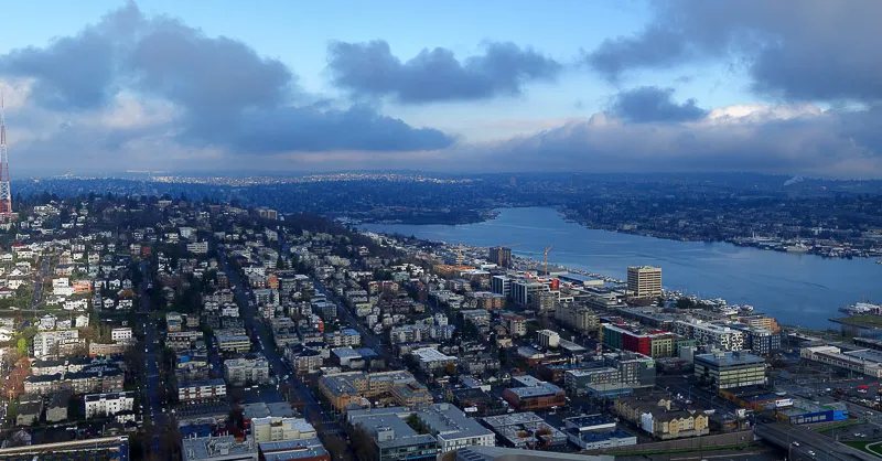 Panorama of Seattle from the Space Needle