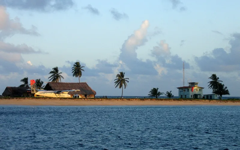 Airport in the San Blas Islands, Panama