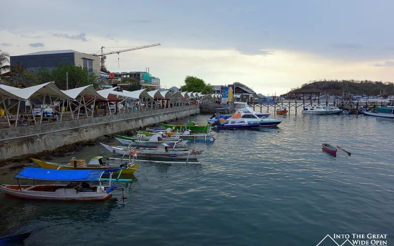 Harbor in Labuan Bajo