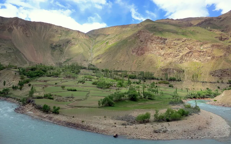 Afghan side of the border