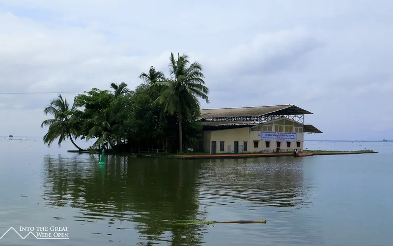 An island in the lake