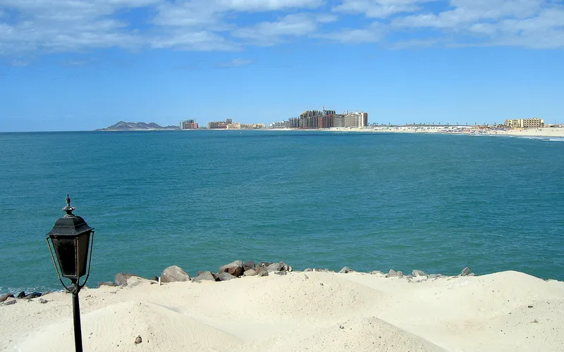 The beach in Puerto Peñasco