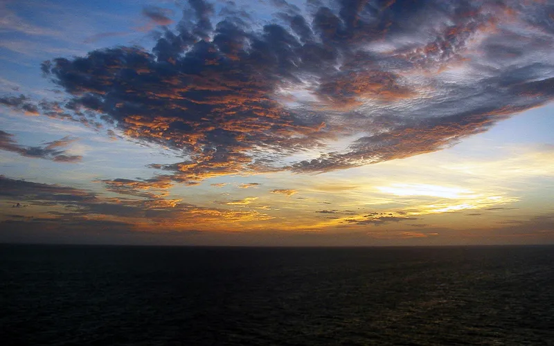 Sunset near Seventeen Seventy
