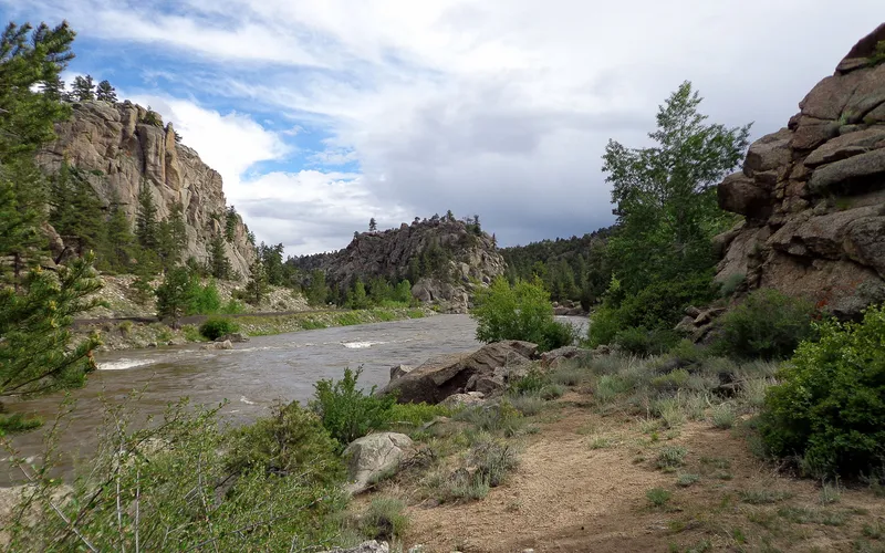 Whitewater rafting on the Arkansas River