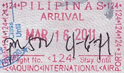 Passport stamp