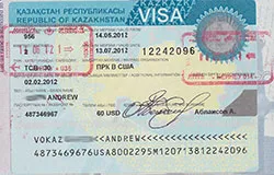 Passport stamp