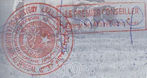 Passport stamp