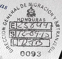 Passport stamp