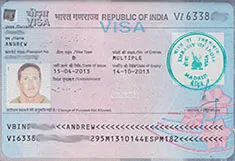 Passport stamp